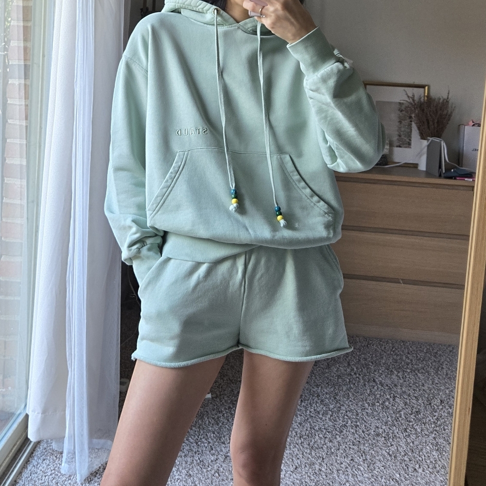 SET Staud hoodie & shorts